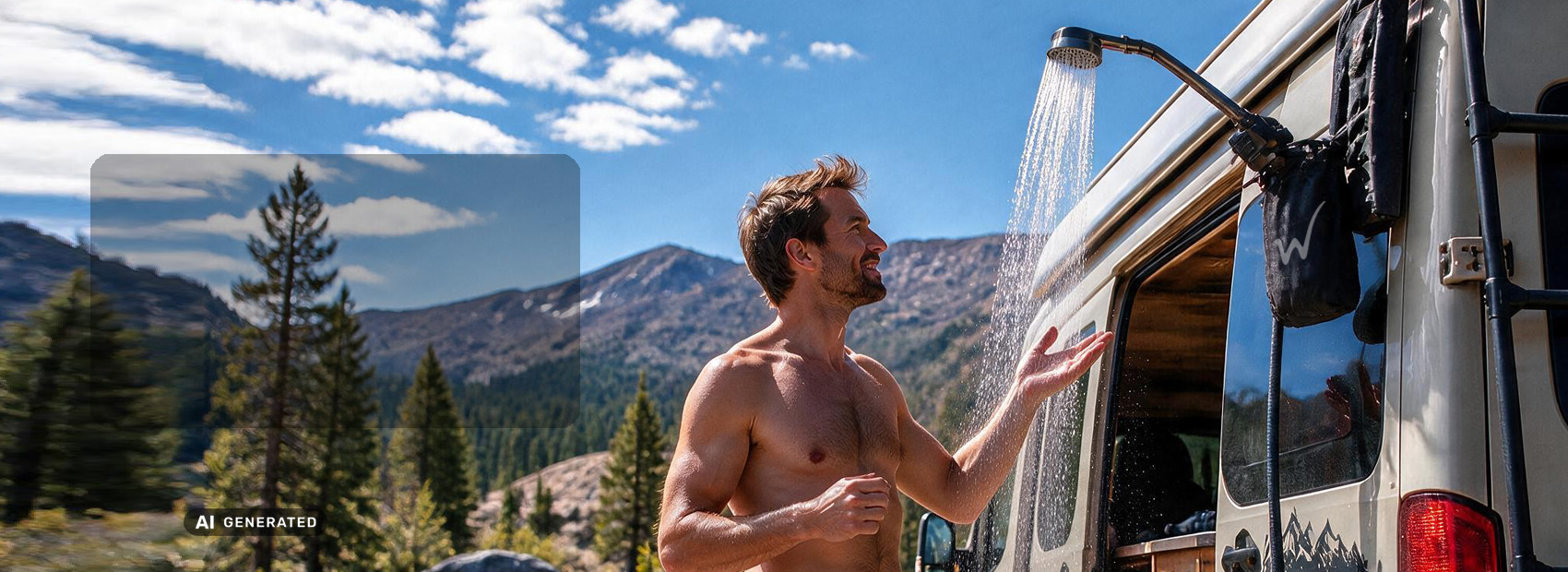 Wohnmobile Außendusche frisches Wasser